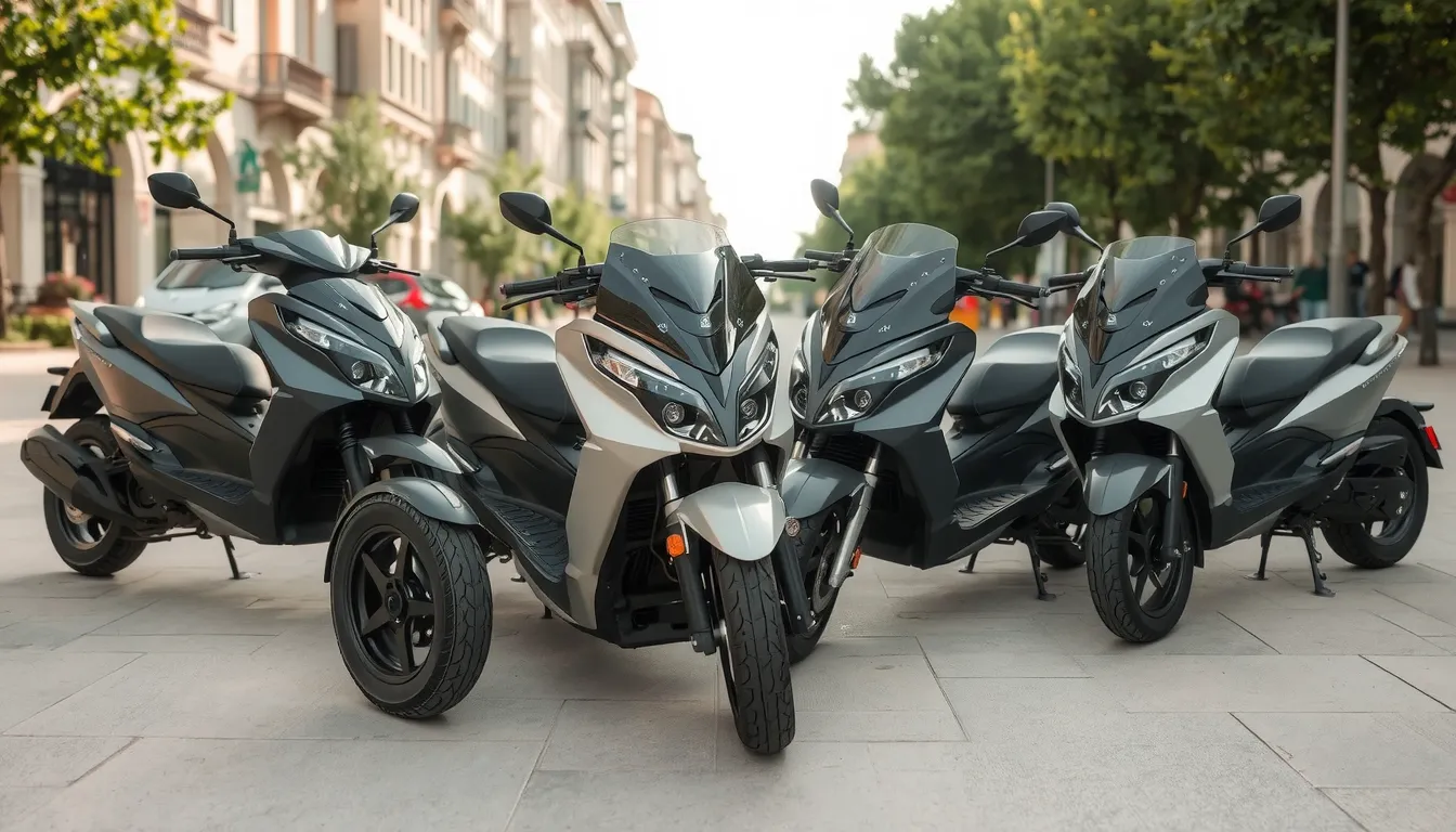 nouveauté scooter 3 roues 2025