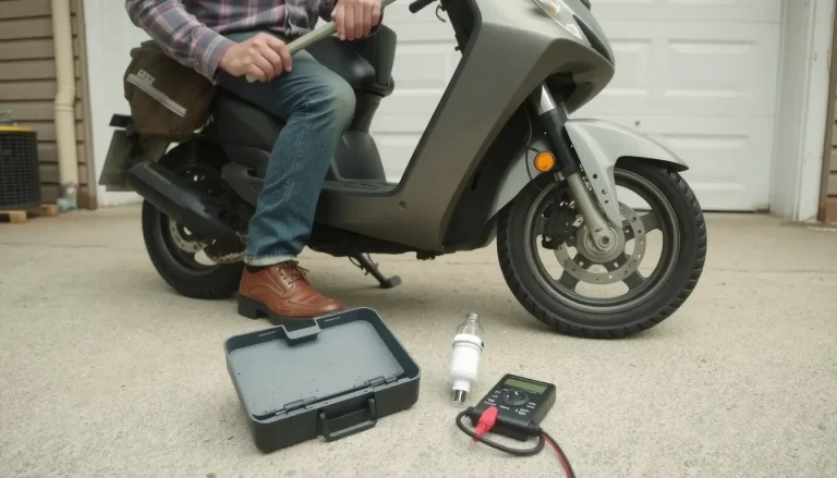 Scooter qui ne démarre plus : le diagnostic complet pas à pas