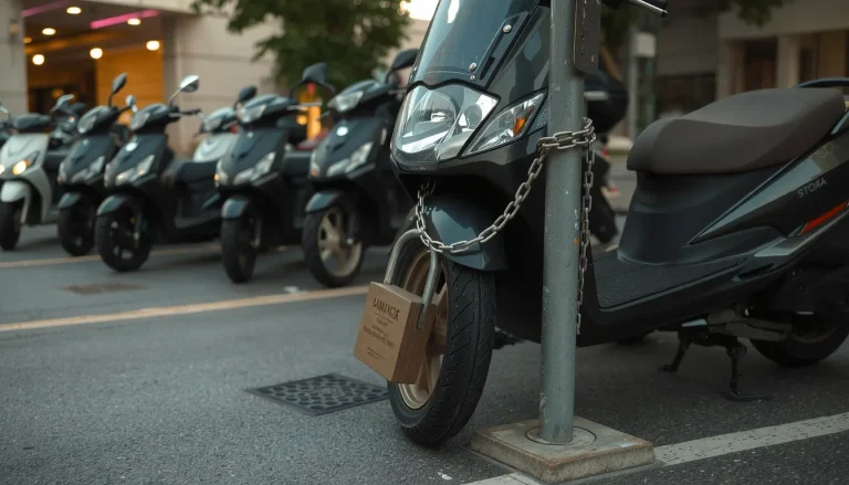 Top 10 des motos et scooters les plus volés en 2025 : classement et conseils de protection