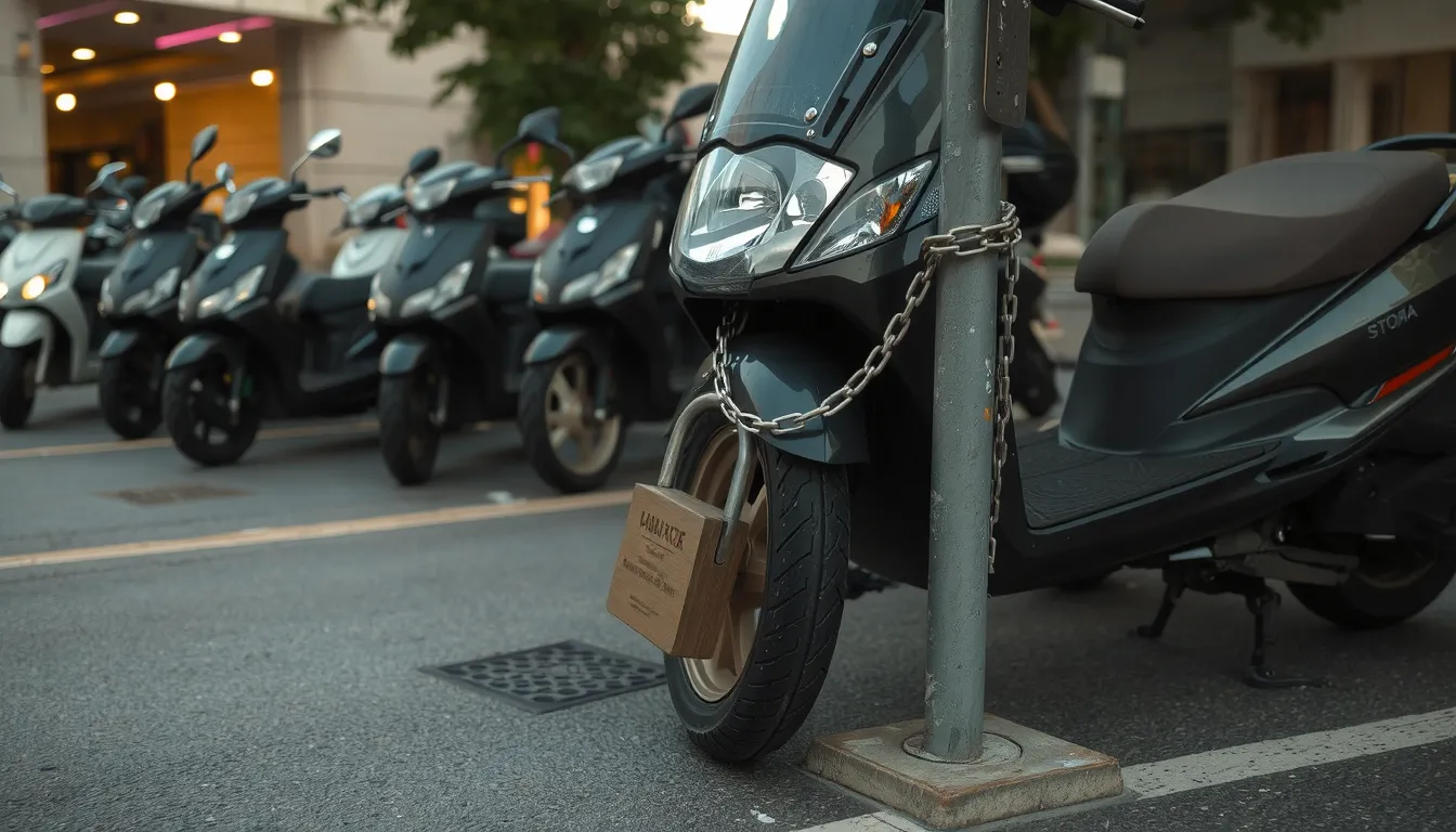 scooter les plus volés