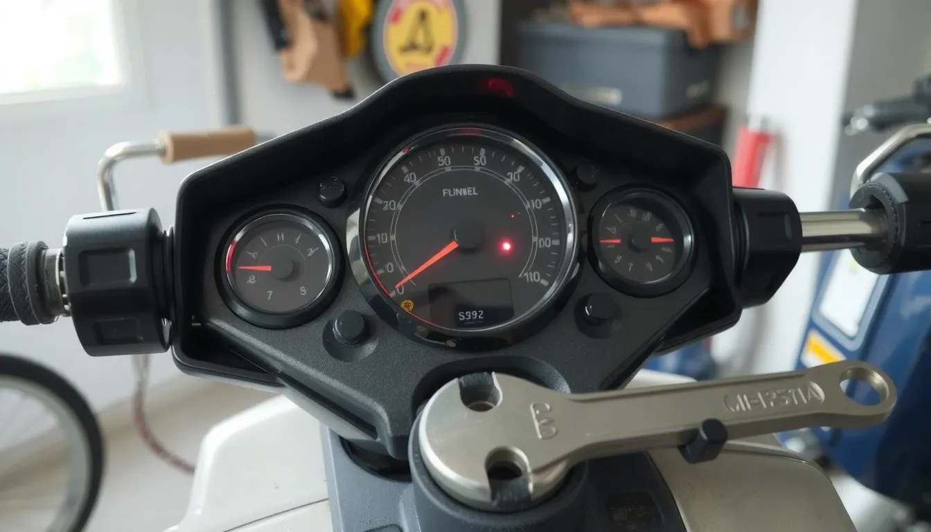 voyant moteur scooter 4t