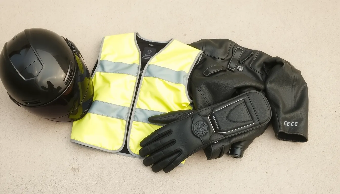 quel equipement est obligatoire en moto