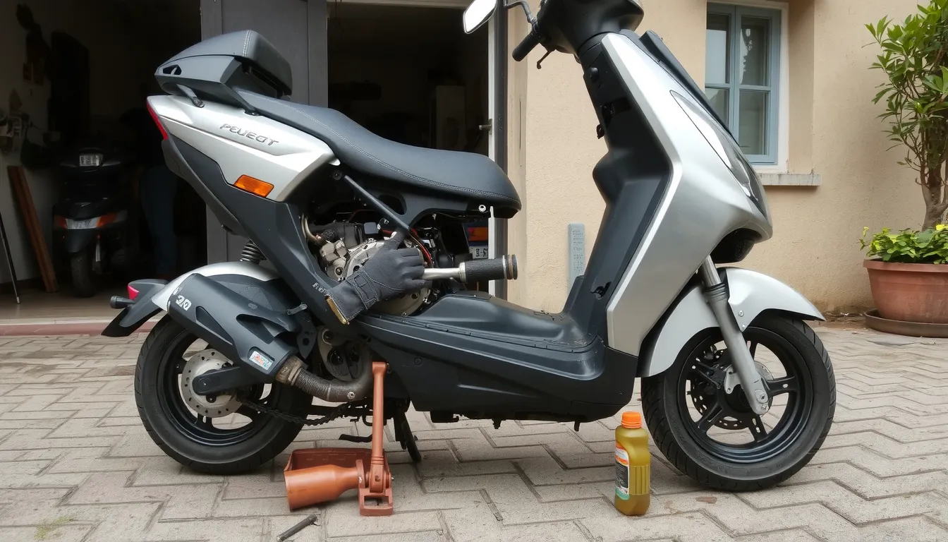 peugeot pulsion 125 problème